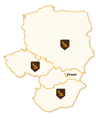 Frost Prešov - Výrobca a distribútor mrazeného pečiva - Kde predávame naše výrobky