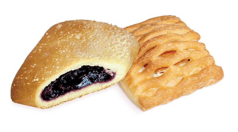 Sweet pastry - Strudels, braided pastries, brioches and sweet pockets